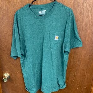 Carhartt Men's Green Short Sleeve Tee